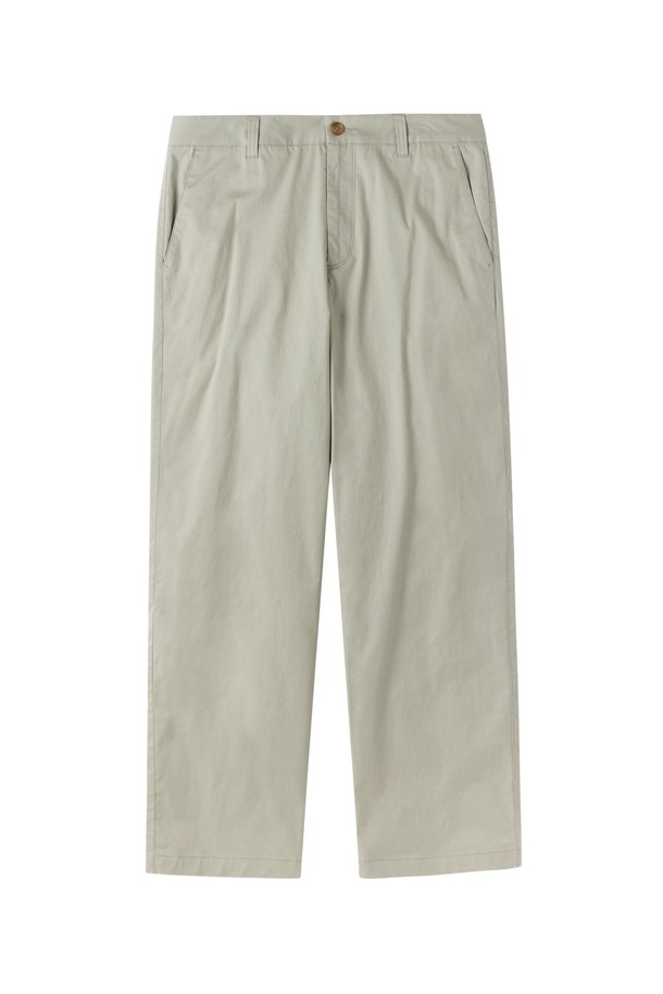 BROMPTON LONDON - 캐주얼팬츠 - SUMMER COTTON BASIC TROUSERS - GREY (P252MPT430)