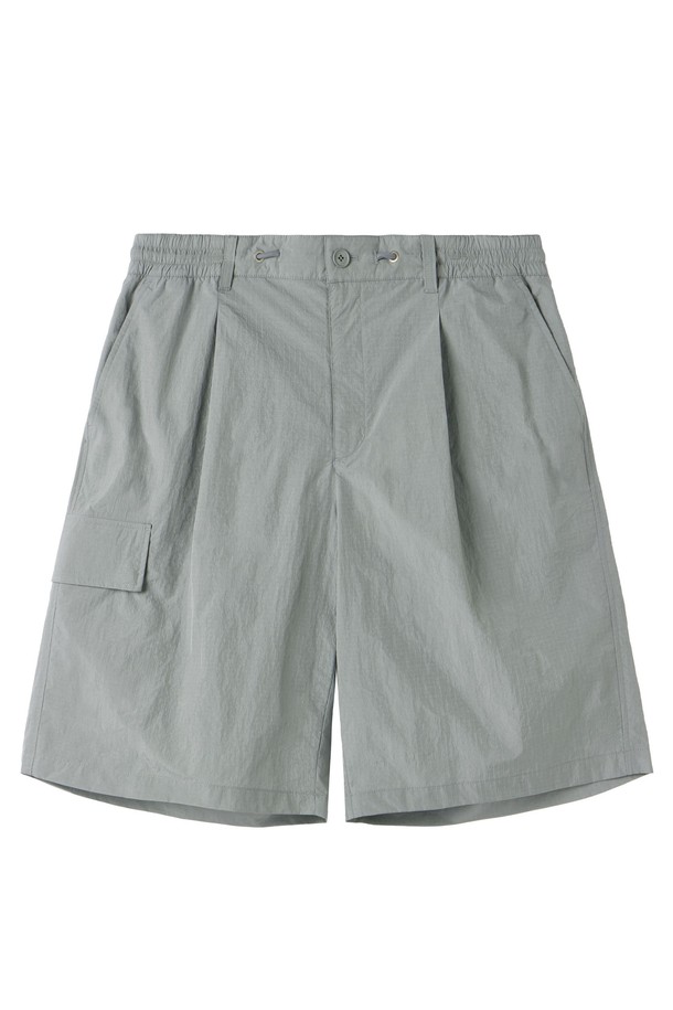 BROMPTON LONDON - 하프팬츠 - RIPSTOP CARGO SHORT - L/GREY (P252MHP181)