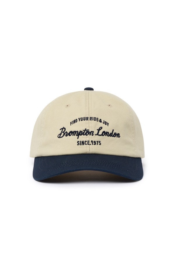 BROMPTON LONDON - 모자 - EMBROIDERY POINT CAP - D/NAVY (P255AHA402)