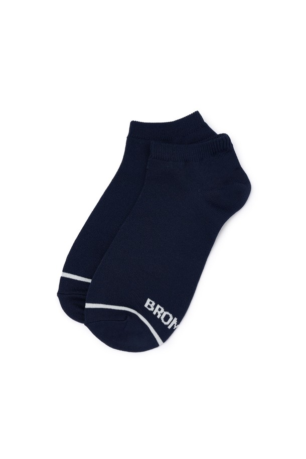 BROMPTON LONDON - 양말 - BORMPTON COOLMAX SOCKS - D/NAVY (P255ASO202)