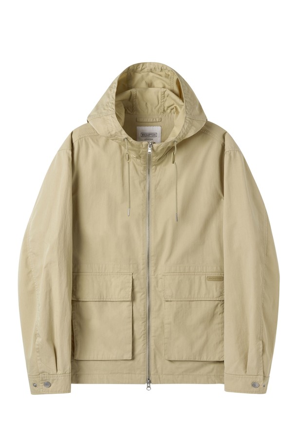 BROMPTON LONDON - 블루종/점퍼 - BRITISH CAMPER JUMPER - BEIGE (P252UJP480)