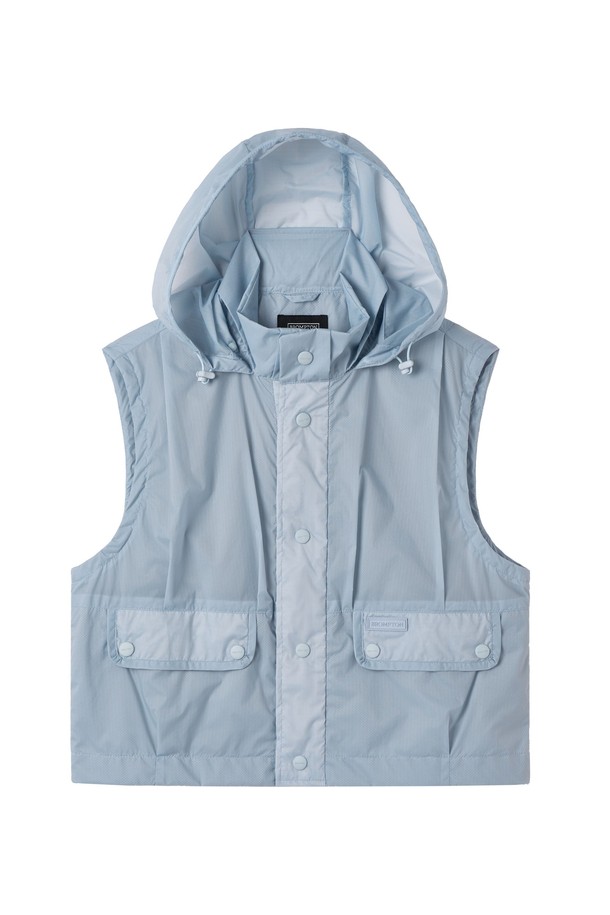 BROMPTON LONDON - 베스트 - W COOLWAVE CROPPED VEST - L/BLUE (P252WVT186)