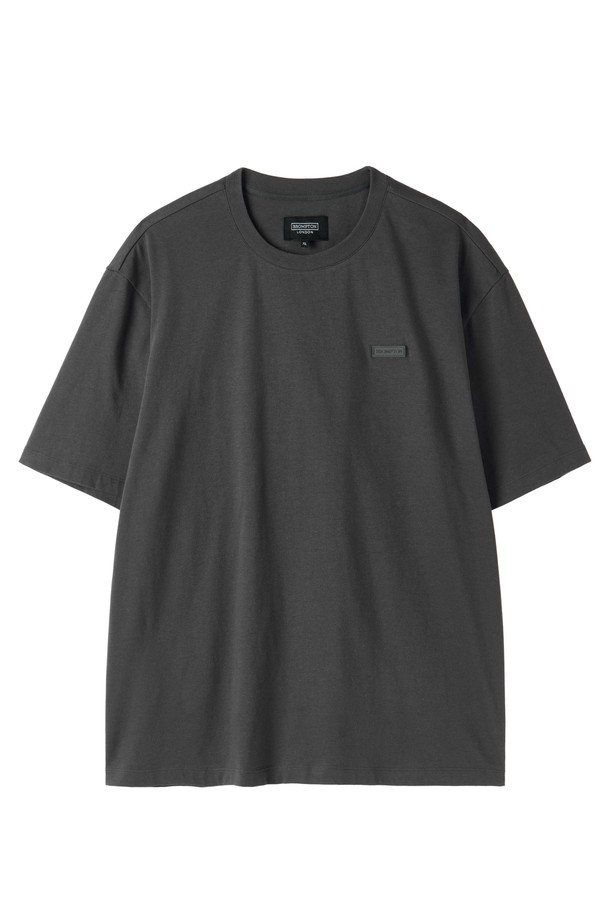 BROMPTON LONDON - 반팔티셔츠 - COOL-COTTON T-SHIRT - C/GREY (P252MTS132)