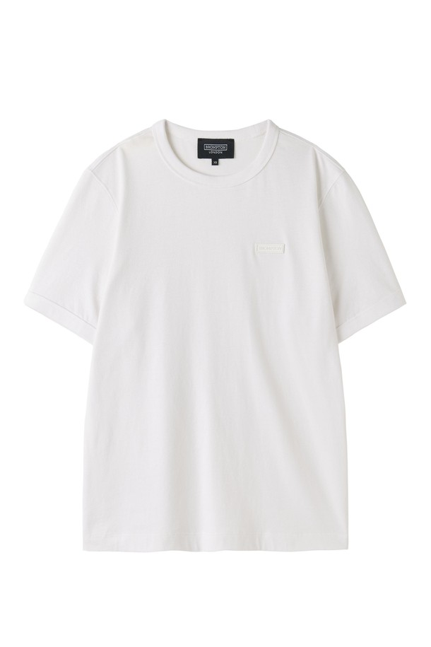 BROMPTON LONDON - 반소매 티셔츠 - W COOL-COTTON T-SHIRT - WHITE (P252WTS132)