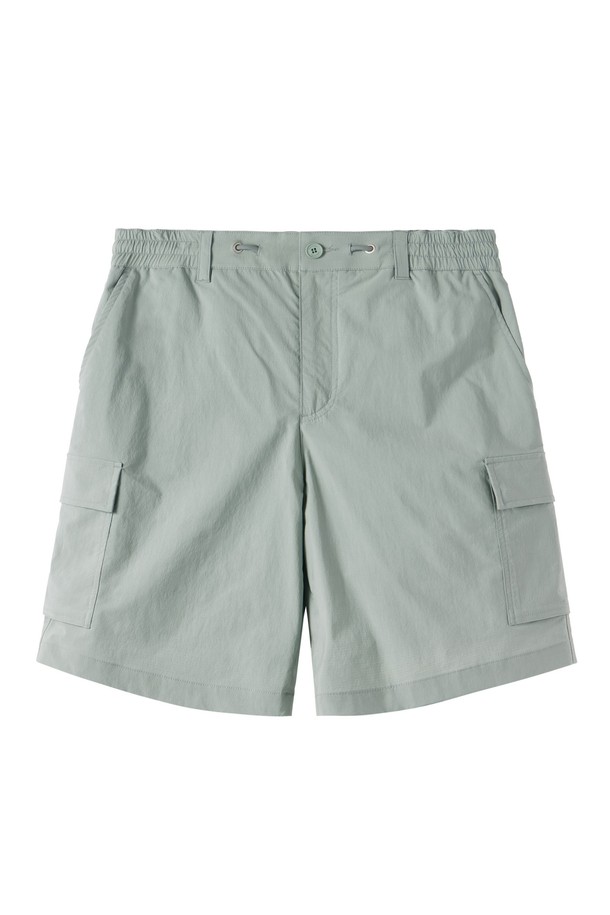 BROMPTON LONDON - 하프팬츠 - LIGHTWEIGHT NYLON SET SHORT - MINT (P252UHP184)