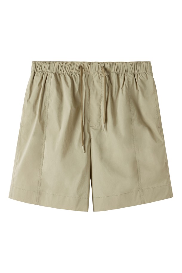 BROMPTON LONDON - 쇼트팬츠 - W COOLWAVE BANDING TROUSERS - BEIGE (P252WHP186)