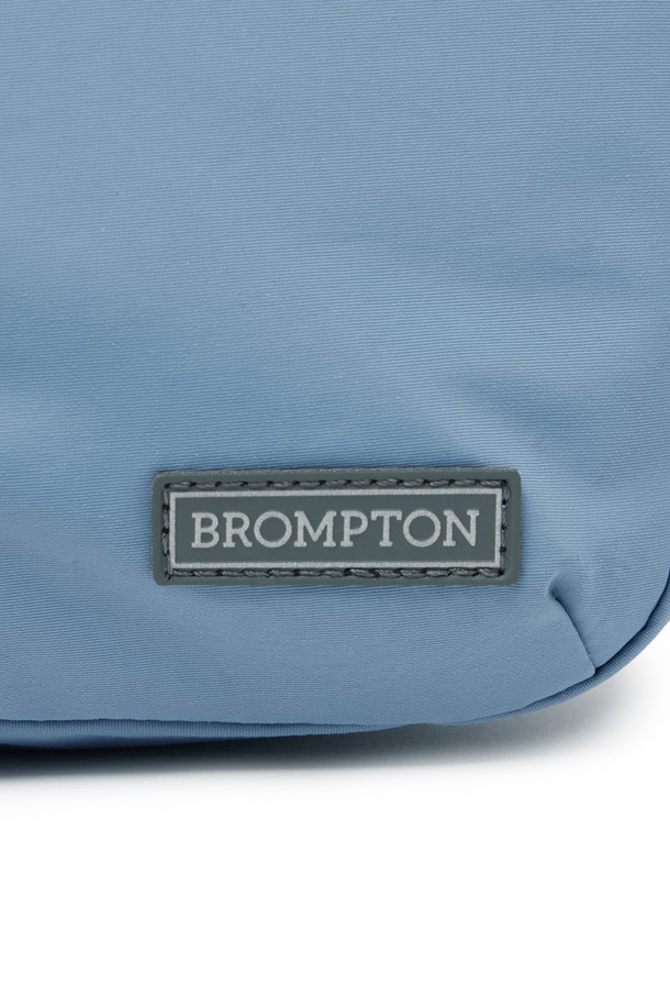 BROMPTON LONDON - 숄더/크로스백 - REPLECTIVE STRING CROSS BAG - BLUE GREY (P255ACR101)