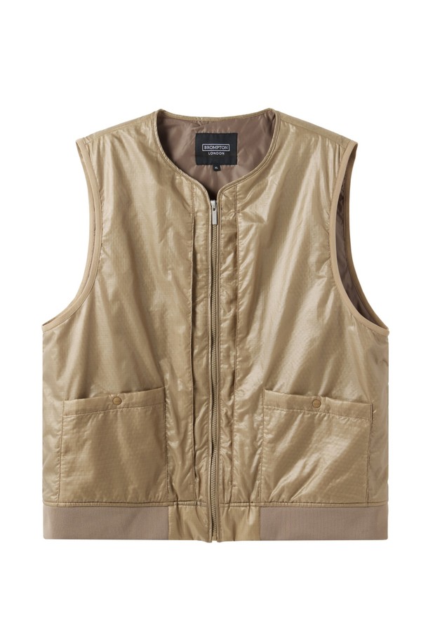 BROMPTON LONDON - 블루종/점퍼 - 2IN1 HOOD JUMPER - BEIGE (P251UJP101)