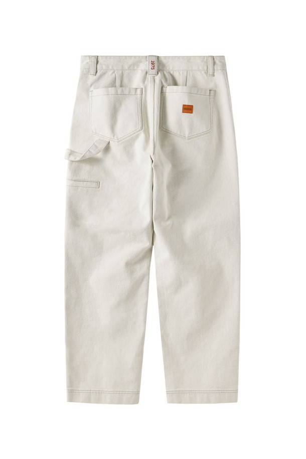 BROMPTON LONDON - 데님 - 1975 CARPENTER DENIM TROUSERS - IVORY (P251MDP462)