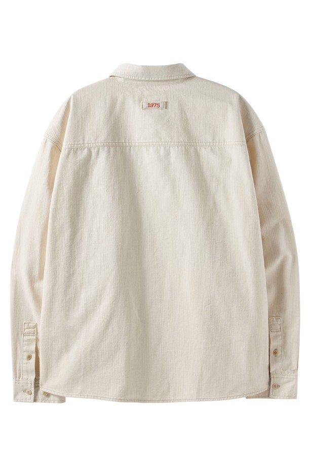 BROMPTON LONDON - 긴팔셔츠 - 1975 DENIM SHIRT - L/BEIGE (P251MSH402)