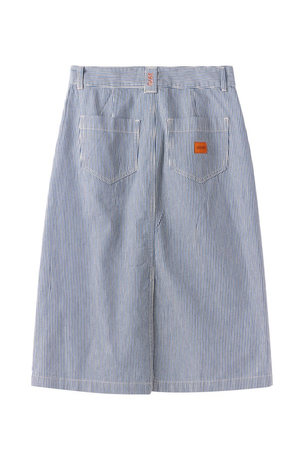 BROMPTON LONDON - 미디스커트 - W 1975 DENIM SKIRT - BLUE (P251WSK463)