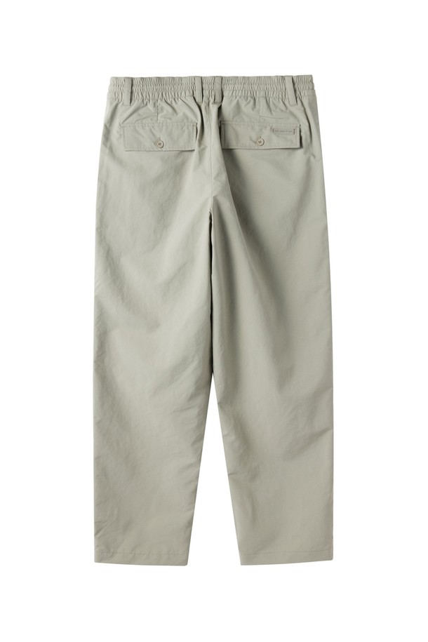 BROMPTON LONDON - 캐주얼팬츠 - SHACKET SET TROUSERS - GREYISH KHAKI (P251MPT162)