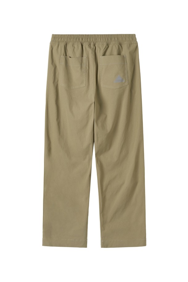 BROMPTON LONDON - 롱/미디팬츠 - W DENIM-LIKE TROUSERS - BEIGE (P252WPT180)