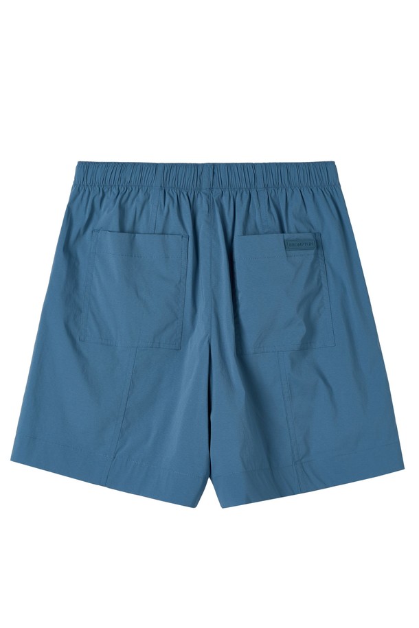 BROMPTON LONDON - 쇼트팬츠 - W COOLWAVE BANDING TROUSERS - BLUE (P252WHP186)