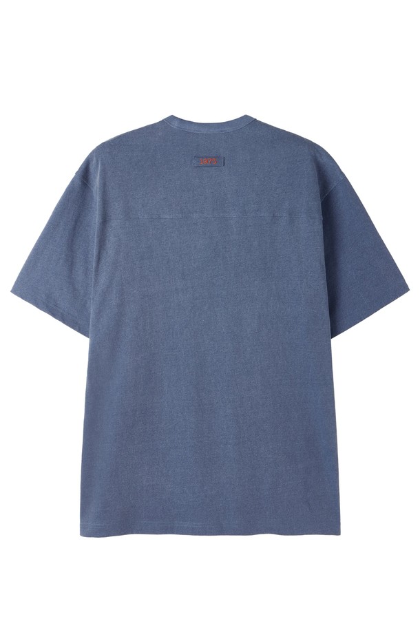 BROMPTON LONDON - 반팔티셔츠 - 1975 PIGMENT HALF SLEEVE T-SHIRT - BLUE (P252UTS430)