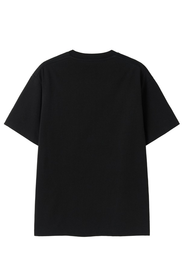 BROMPTON LONDON - 반팔티셔츠 - BASIC HALF SLEEVE T-SHIRT - BLACK (P252UTS431)