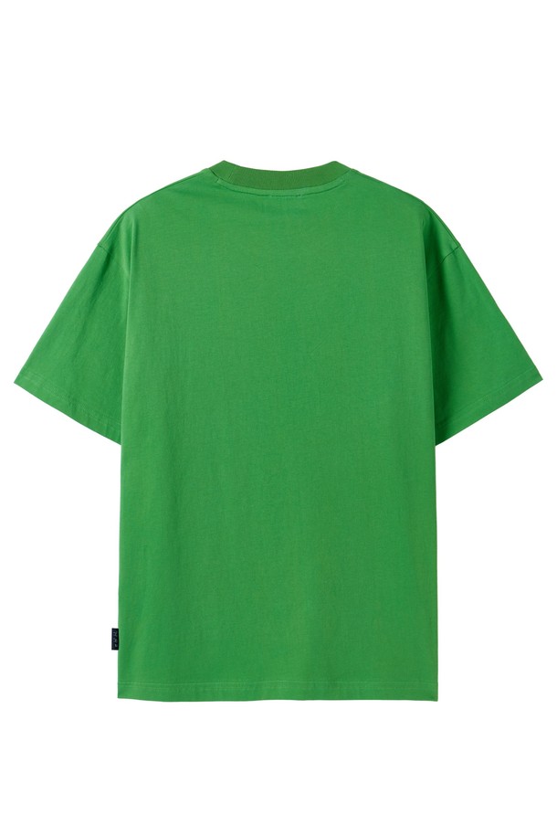 BROMPTON LONDON - 반팔티셔츠 - BROMPTON LOGO SHORT SLEEVE - GREEN (P252UTS450)