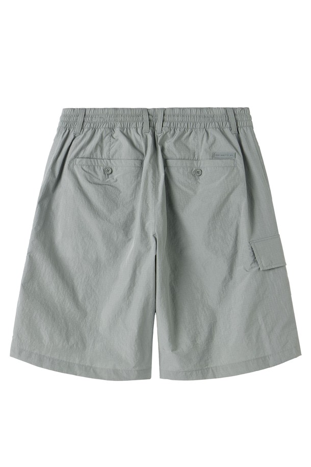 BROMPTON LONDON - 하프팬츠 - RIPSTOP CARGO SHORT - L/GREY (P252MHP181)