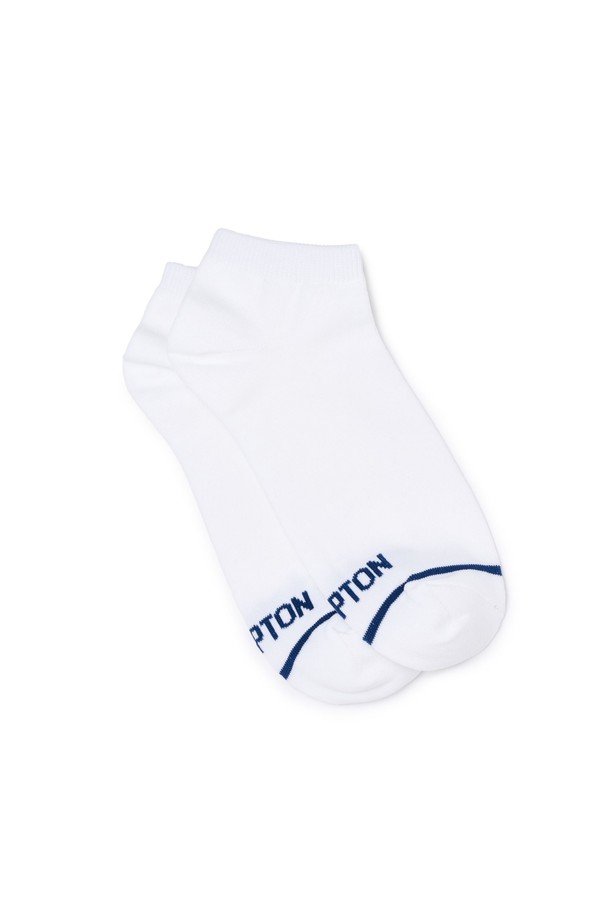 BROMPTON LONDON - 양말 - BORMPTON COOLMAX SOCKS - WHITE (P255ASO202)