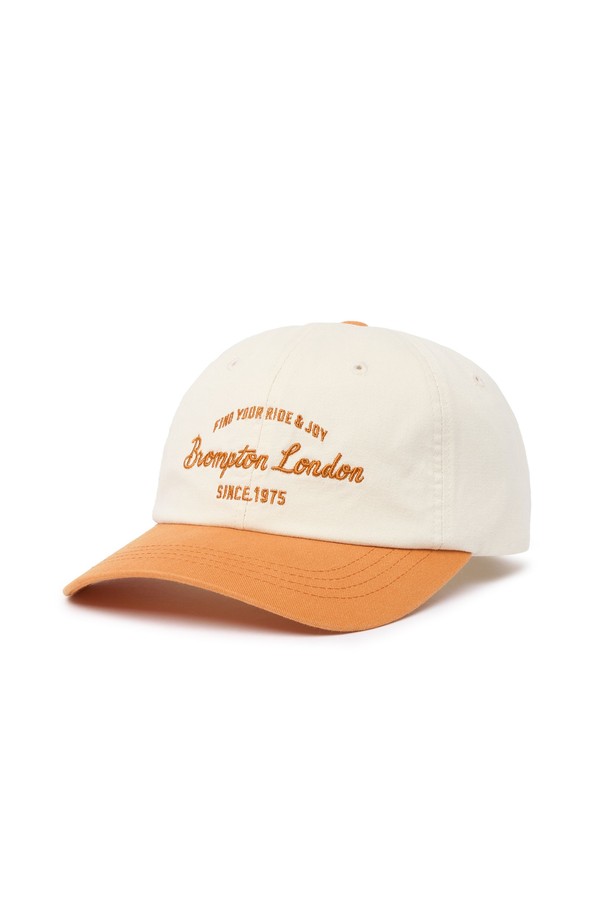 BROMPTON LONDON - 모자 - EMBROIDERY POINT CAP - L/ORANGE (P255AHA402)