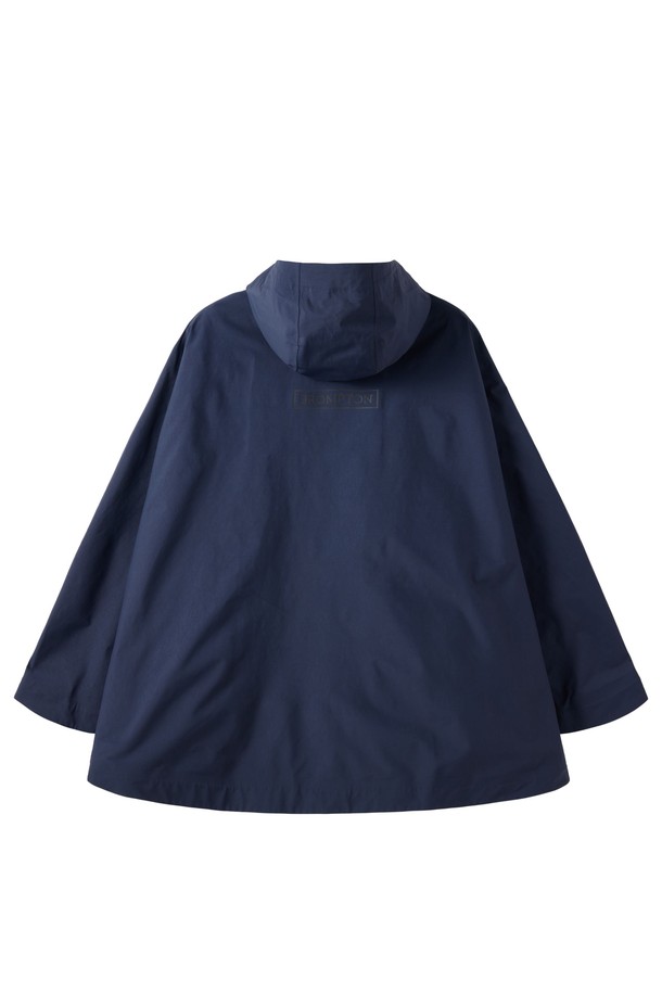BROMPTON LONDON - 코트 - W PONCHO RAIN COAT - NAVY (P255WCT132)
