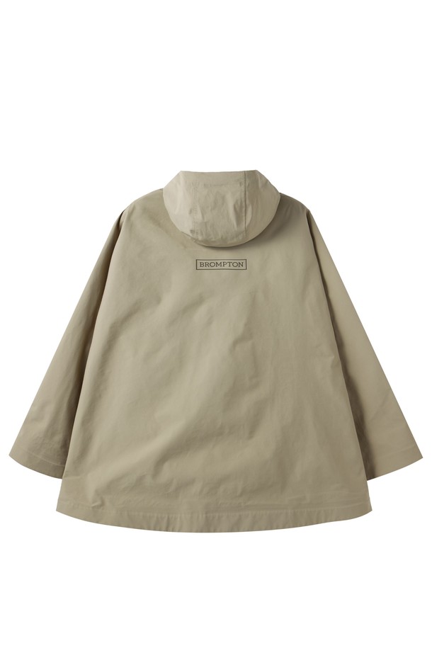 BROMPTON LONDON - 코트 - W PONCHO RAIN COAT - BEIGE (P255WCT132)