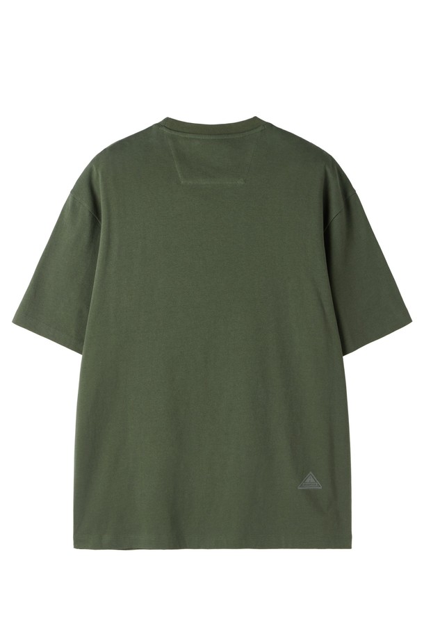 BROMPTON LONDON - 반팔티셔츠 - COOL-COTTON T-SHIRT - KHAKI (P252MTS132)