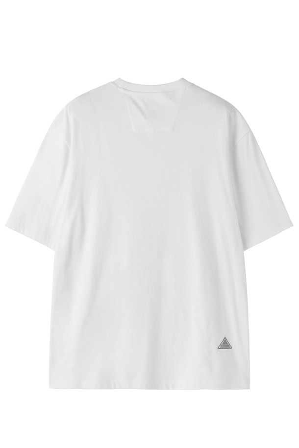 BROMPTON LONDON - 반팔티셔츠 - COOL-COTTON T-SHIRT - WHITE (P252MTS132)