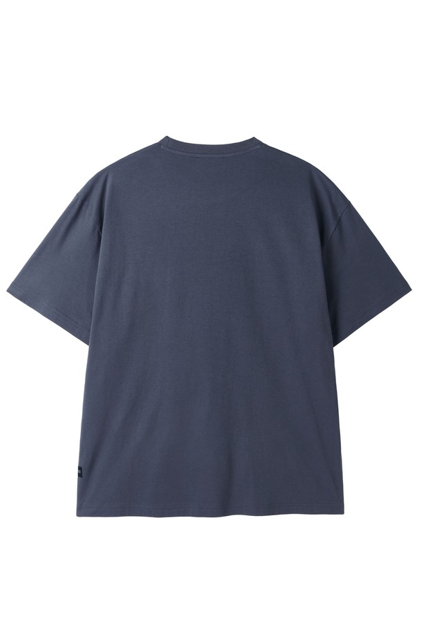 BROMPTON LONDON - 반팔티셔츠 - 1975 BICYCLE GRAPHIC T-SHIRT - PURPLE GREY (P252UTS438)