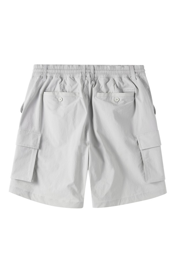 BROMPTON LONDON - 하프팬츠 - LIGHTWEIGHT NYLON SET SHORT - L/GREY (P252UHP184)