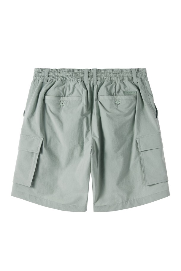 BROMPTON LONDON - 하프팬츠 - LIGHTWEIGHT NYLON SET SHORT - MINT (P252UHP184)