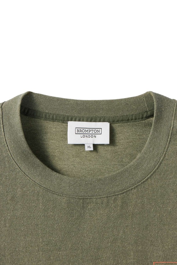 BROMPTON LONDON - 긴팔티셔츠 - LONG SLEEVES - OLIVE (P251UTS401)