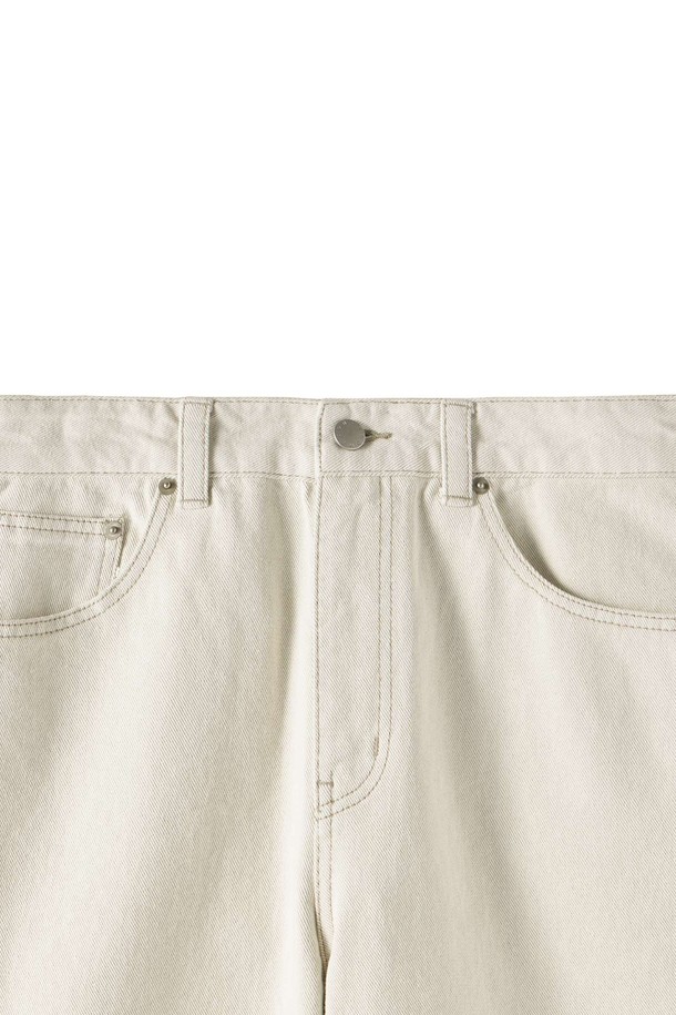 BROMPTON LONDON - 데님 - 1975 STRAIGHT DENIM TROUSERS - IVORY (P251MDP461)