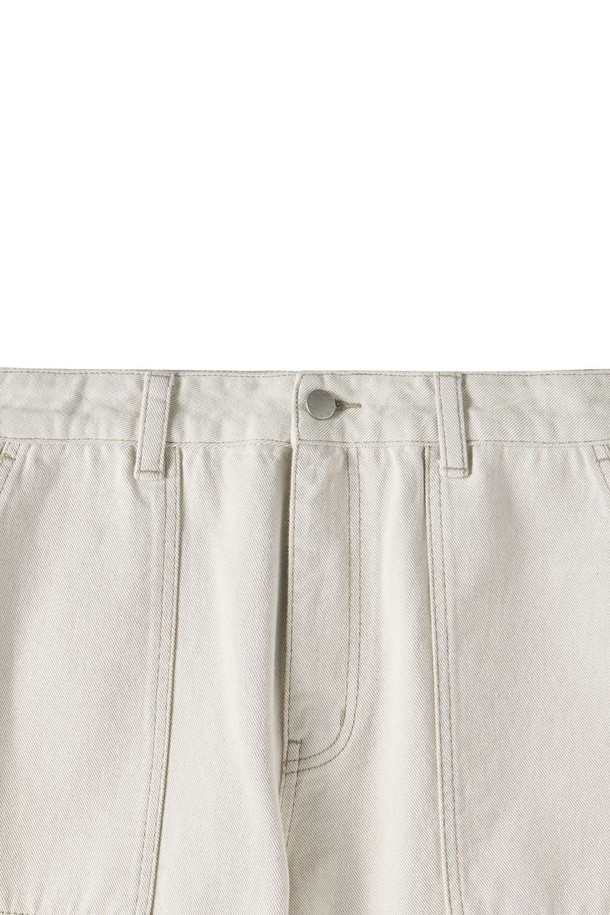 BROMPTON LONDON - 데님 - 1975 CARPENTER DENIM TROUSERS - IVORY (P251MDP462)