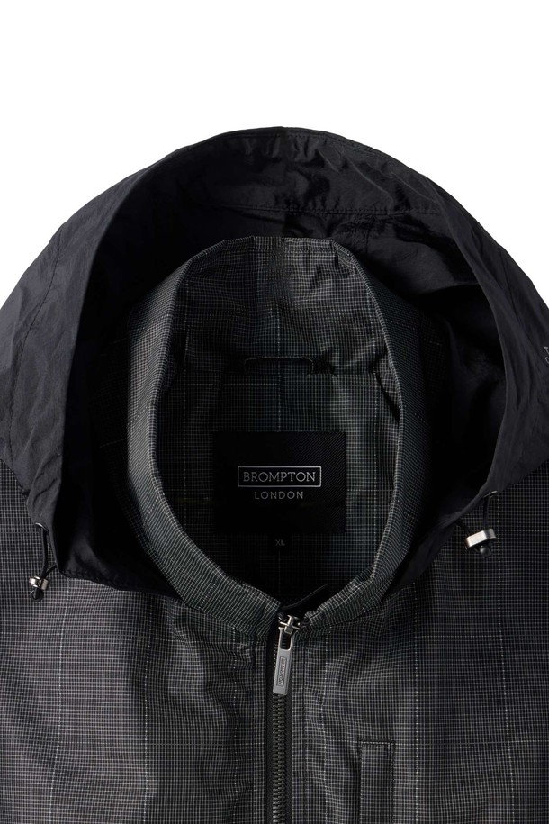 BROMPTON LONDON - 블루종/점퍼 - REFLECTIVE HOOD BUILT-IN JUMPER - BLACK (P251MJP161)