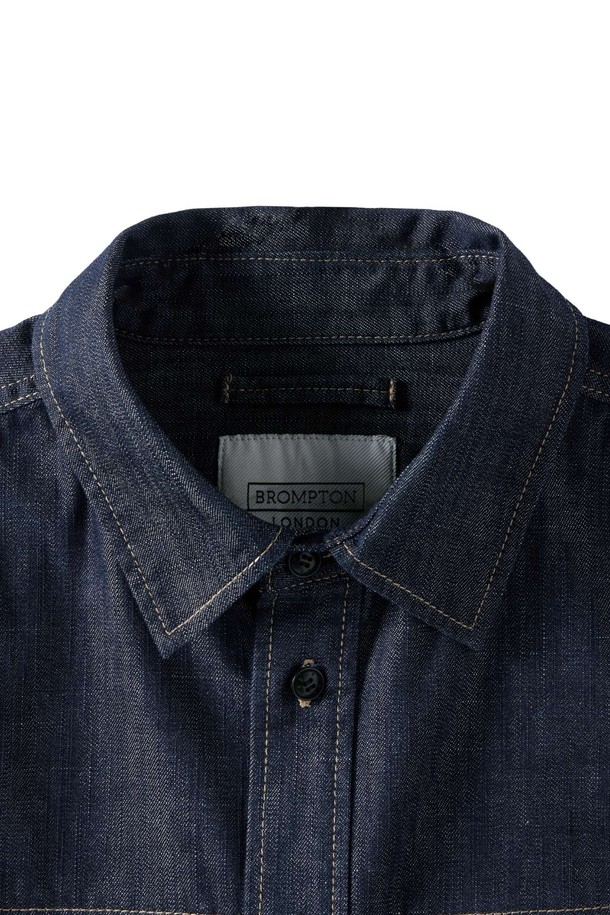 BROMPTON LONDON - 긴팔셔츠 - 1975 DENIM SHIRT - INDIGO (P251MSH402)