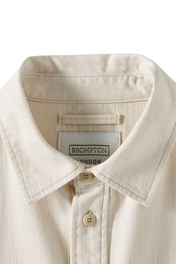 BROMPTON LONDON - 긴팔셔츠 - 1975 DENIM SHIRT - L/BEIGE (P251MSH402)