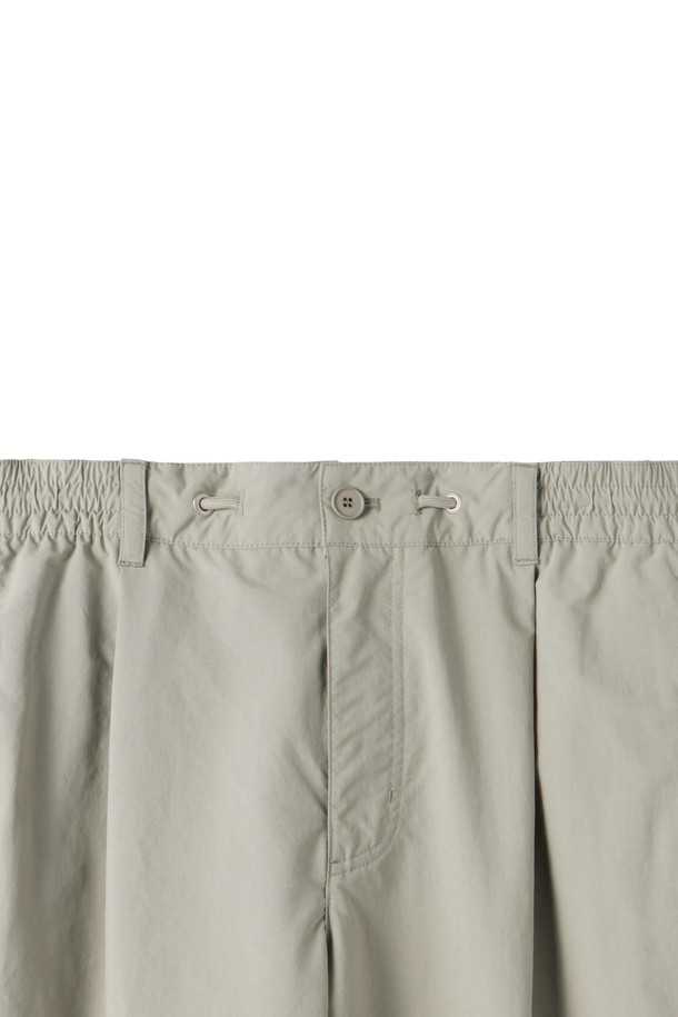 BROMPTON LONDON - 캐주얼팬츠 - SHACKET SET TROUSERS - GREYISH KHAKI (P251MPT162)