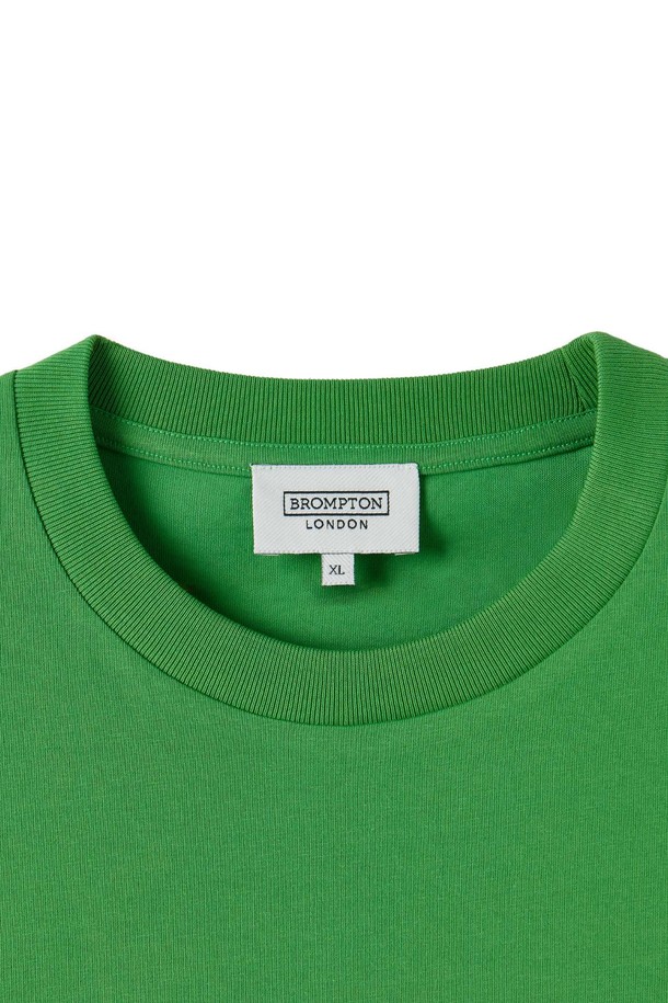 BROMPTON LONDON - 반팔티셔츠 - BROMPTON LOGO SHORT SLEEVE - GREEN (P252UTS450)