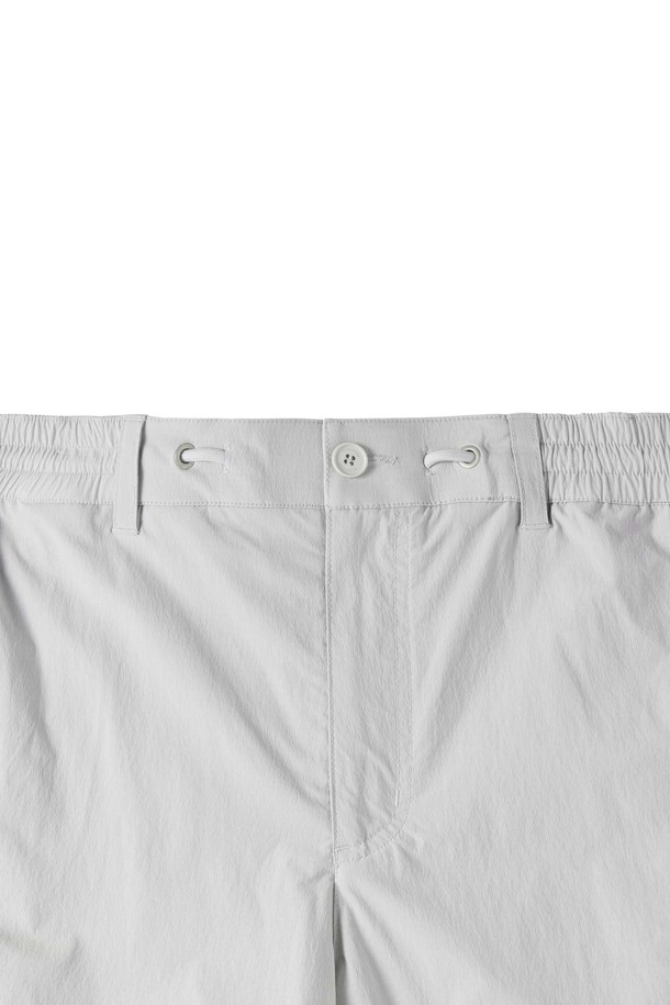 BROMPTON LONDON - 하프팬츠 - LIGHTWEIGHT NYLON SET SHORT - L/GREY (P252UHP184)