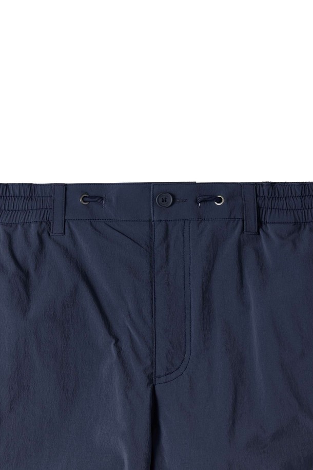 BROMPTON LONDON - 하프팬츠 - LIGHTWEIGHT NYLON SET SHORT - NAVY (P252UHP184)