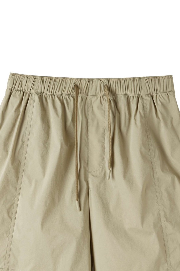BROMPTON LONDON - 쇼트팬츠 - W COOLWAVE BANDING TROUSERS - BEIGE (P252WHP186)