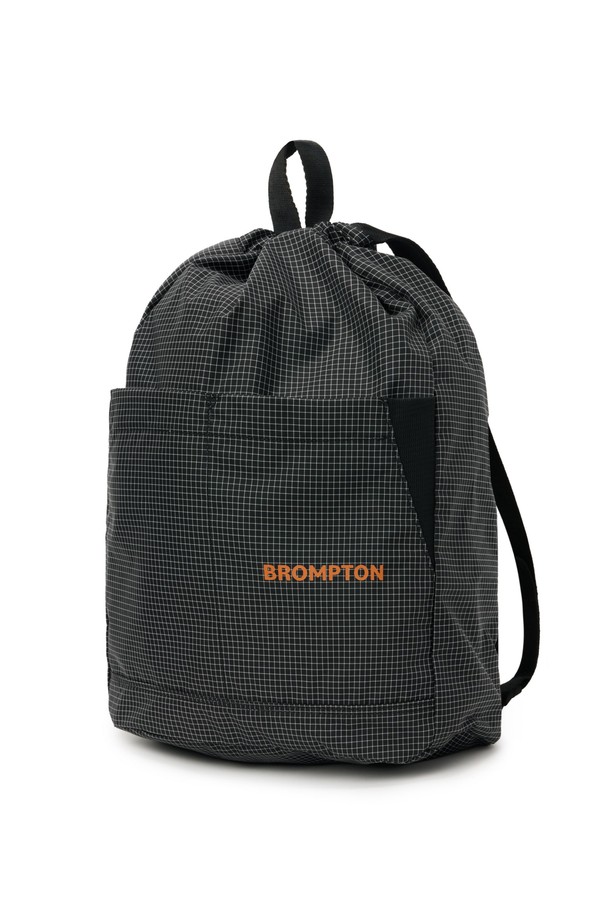 BROMPTON LONDON - 백팩 - BICYCLE STRING BACKPACK - BLACK (P255ABG150)