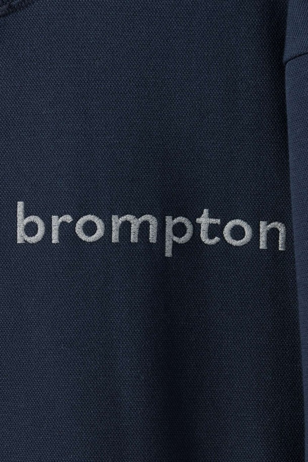 BROMPTON LONDON - 스웨트셔츠 - REFLECTIVE EMBRO STWEATSHIRT - D/NAVY (P251USW101)