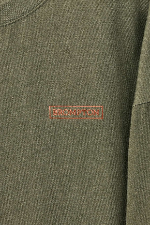 BROMPTON LONDON - 긴팔티셔츠 - LONG SLEEVES - OLIVE (P251UTS401)