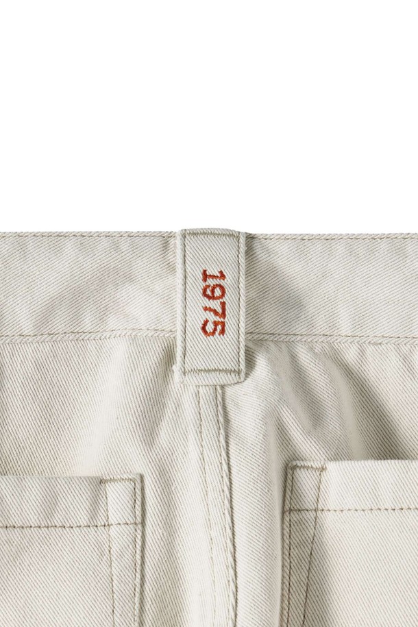 BROMPTON LONDON - 데님 - 1975 CARPENTER DENIM TROUSERS - IVORY (P251MDP462)