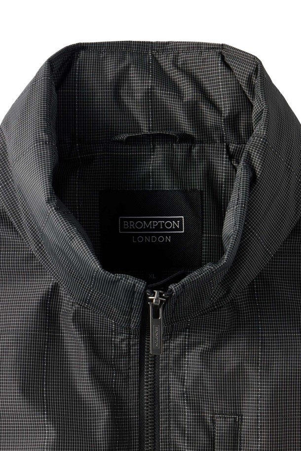 BROMPTON LONDON - 블루종/점퍼 - REFLECTIVE HOOD BUILT-IN JUMPER - BLACK (P251MJP161)