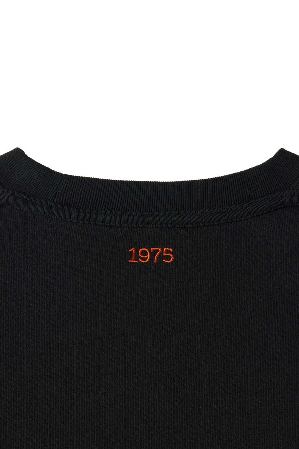 BROMPTON LONDON - 긴팔티셔츠 - 1975 LONG SLEEVES T-SHIRT  - BLACK (P251UTS402)