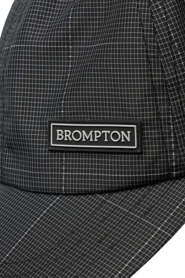 BROMPTON LONDON - 모자 - REFLECTIVE BALL CAP - BLACK (P255AHA101)