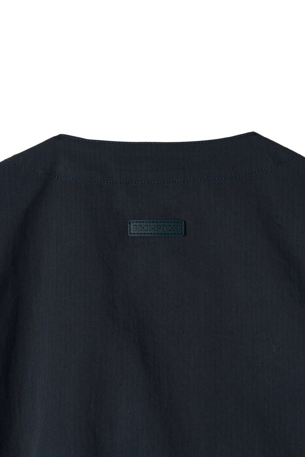 BROMPTON LONDON - 점퍼 - W BRITISH CAMPER NECKLESS JUMPER - NAVY (P252WJK481)